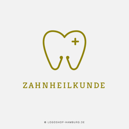 Logo-Zahnheilkunde Logodesign für Zahnarzt, Zahnheilkunde