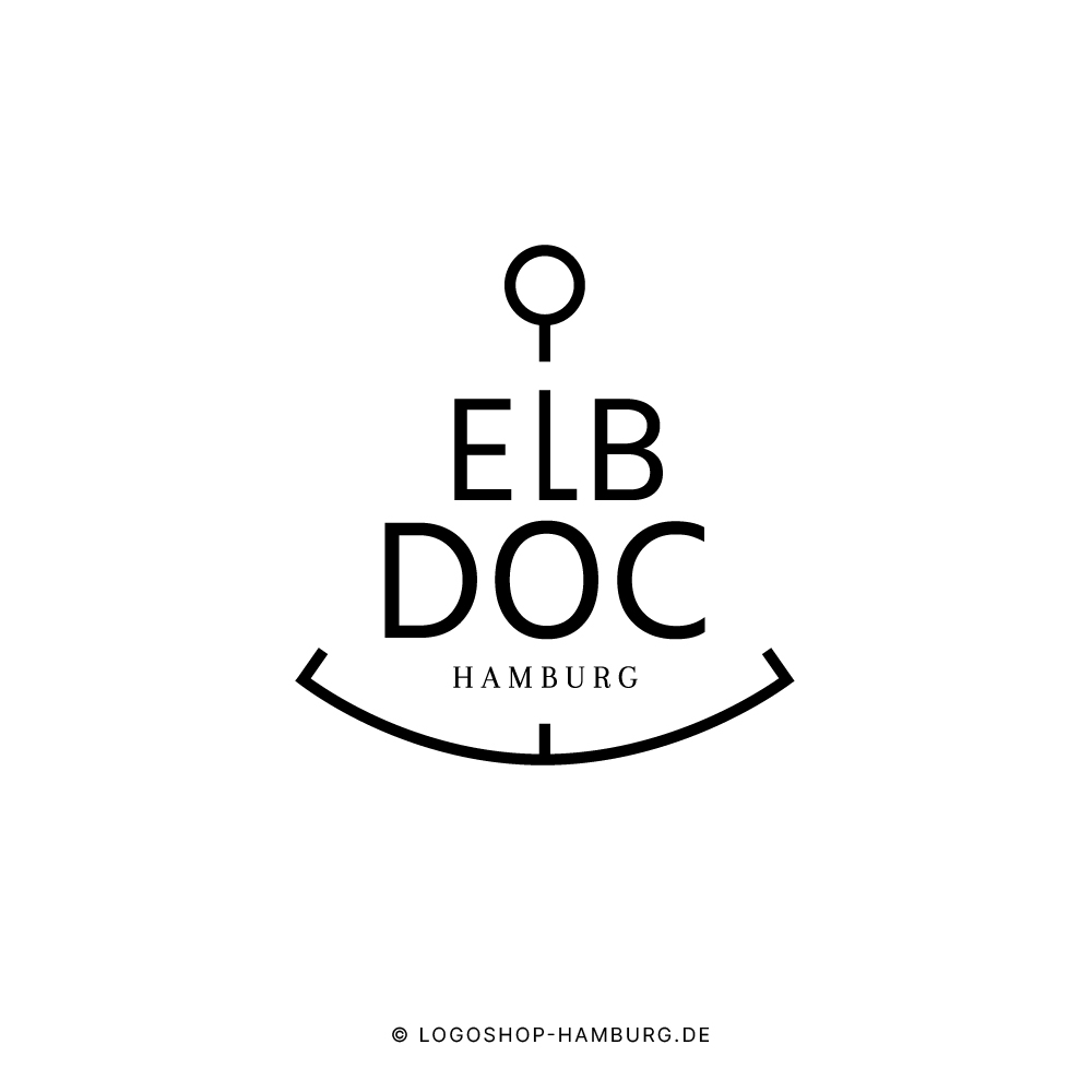 Logodesign Arzt Elb Doc Hamburg
